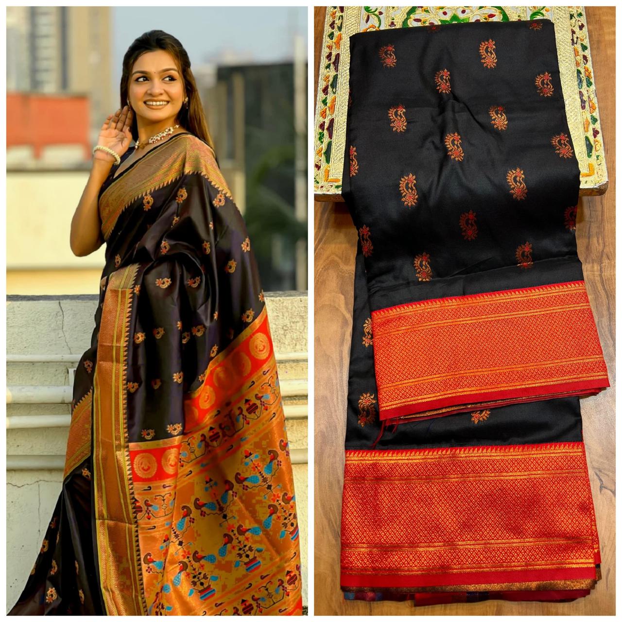 Nath Butti Paithani*