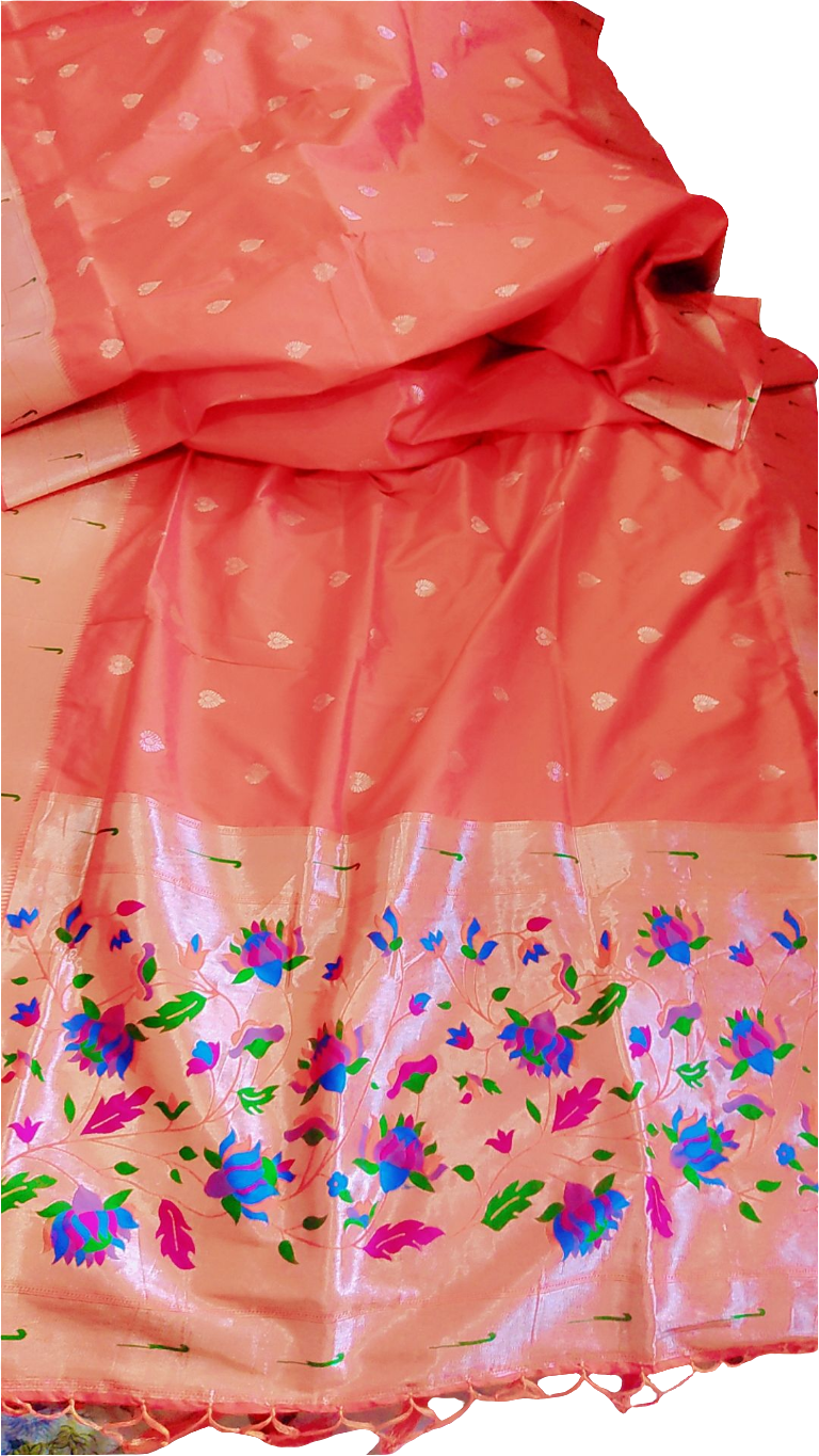Pure silk Paithani