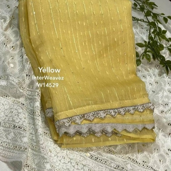 Kaddhi linen saree