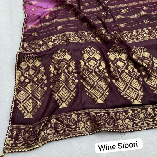 Cotton Sibori Saree