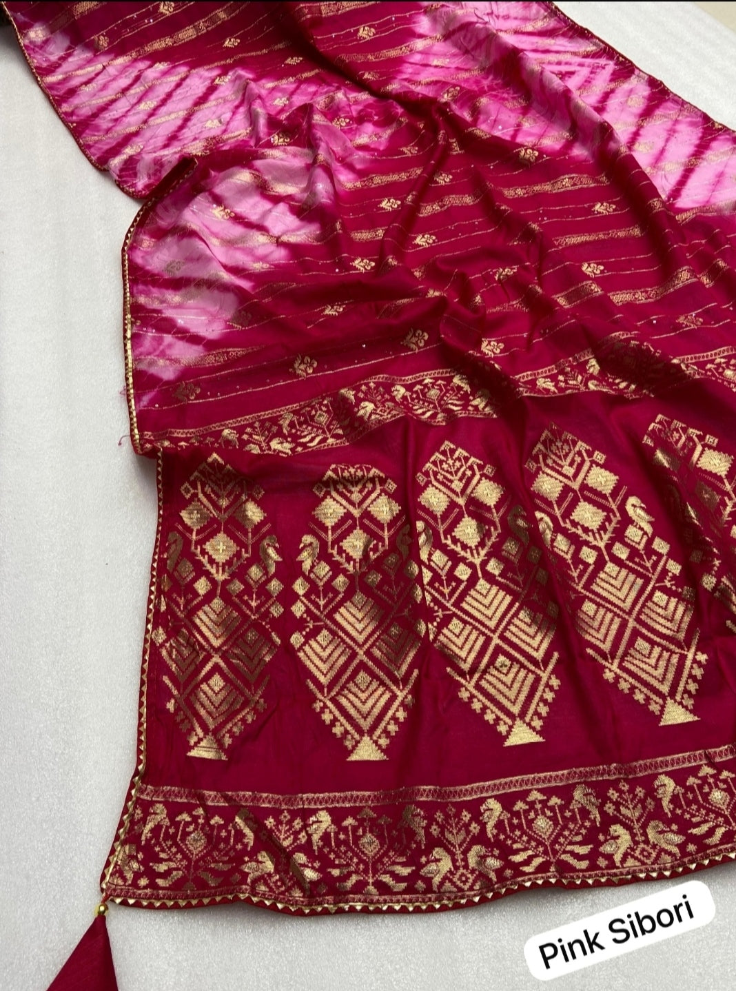 Cotton Sibori Saree