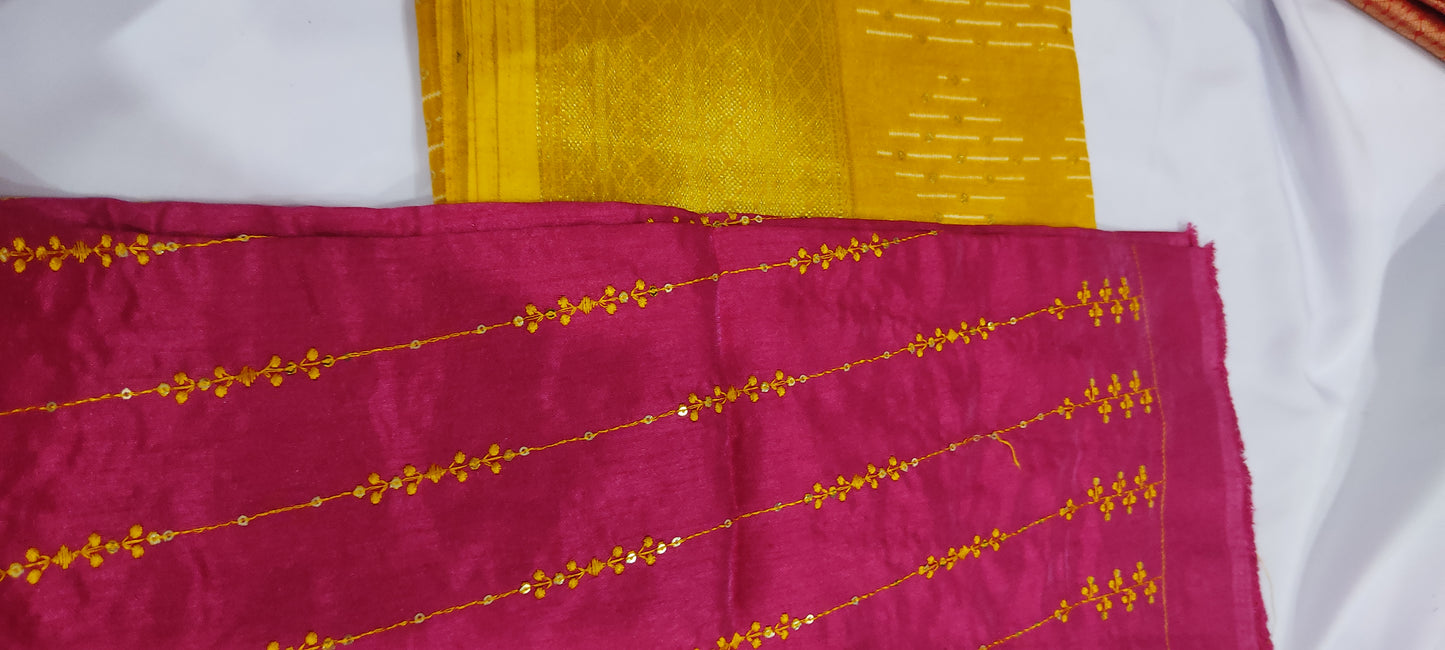 Muslin cotton Saree