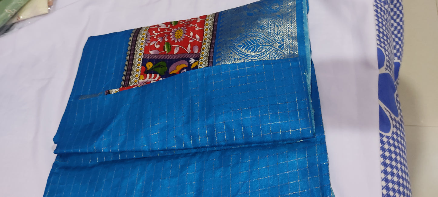 Kalamkari Printed Saree