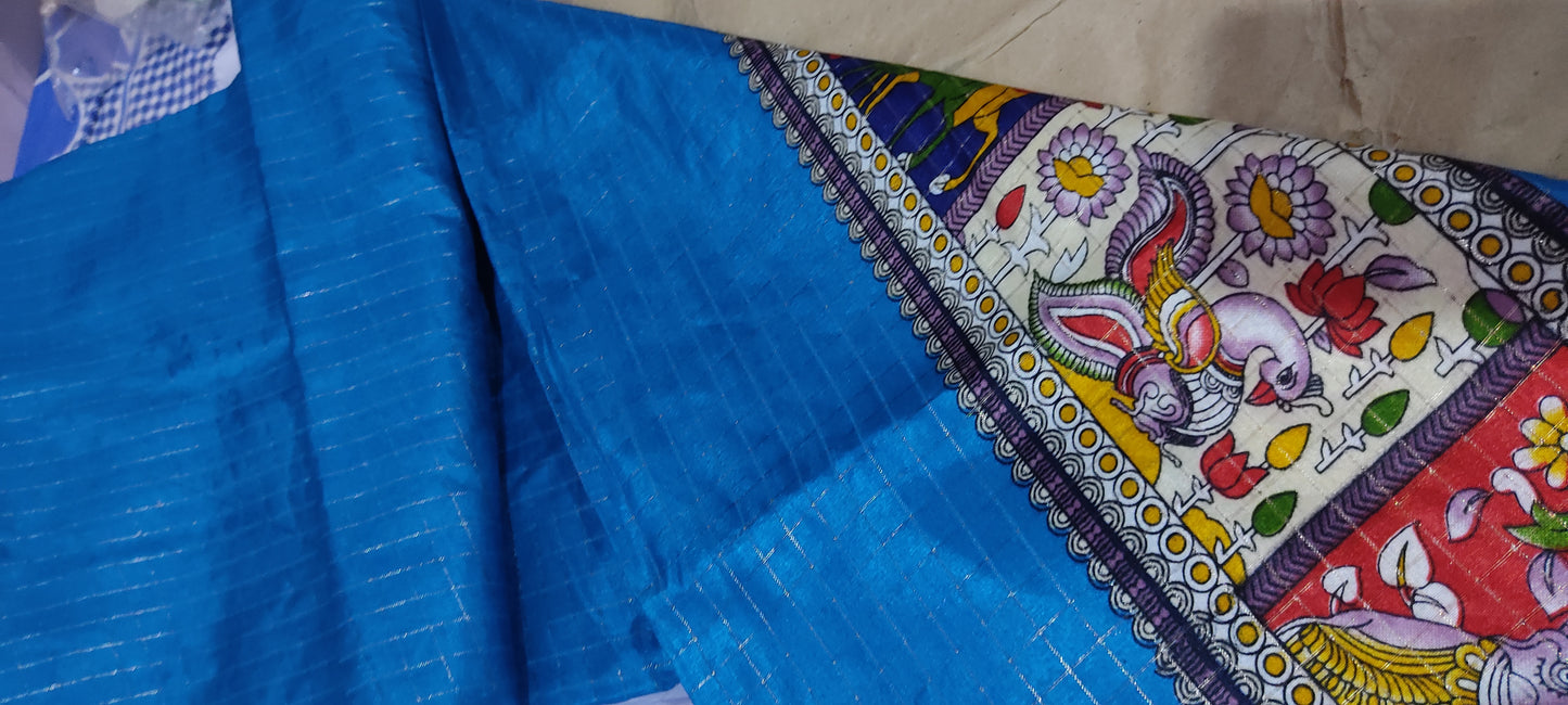 Kalamkari Printed Saree