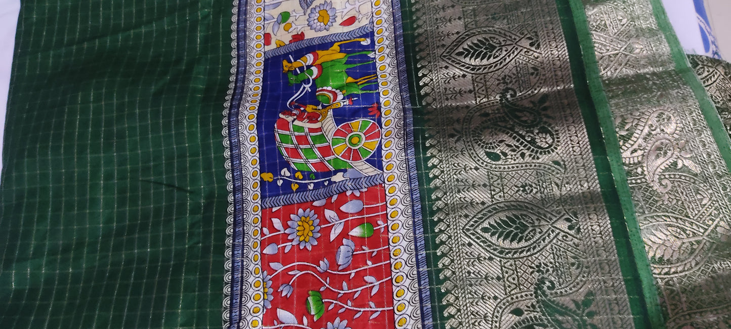 Kalamkari Printed Saree