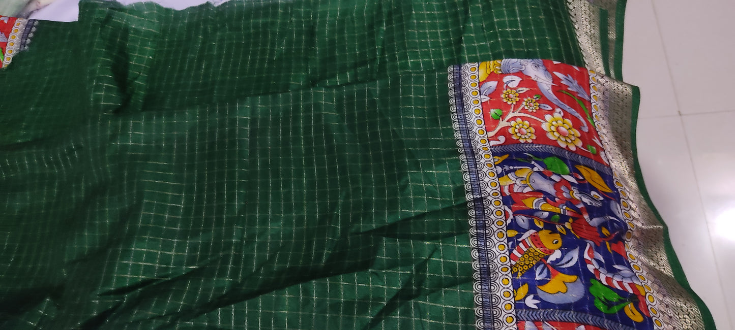 Kalamkari Printed Saree